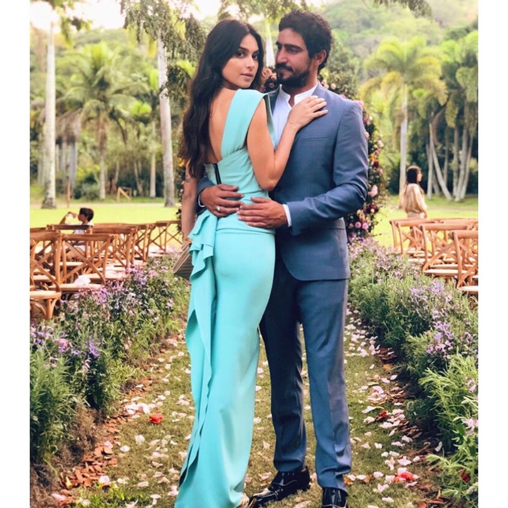 Nicole Bakti Aida One Shoulder Mermaid Pro…